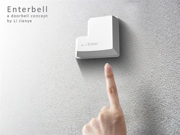 Enter key doorbell