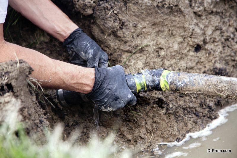 Repairing a Broken Pipe