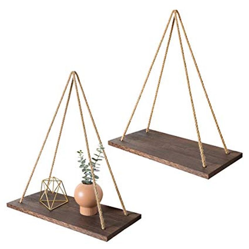 rope shelf for your bedroom