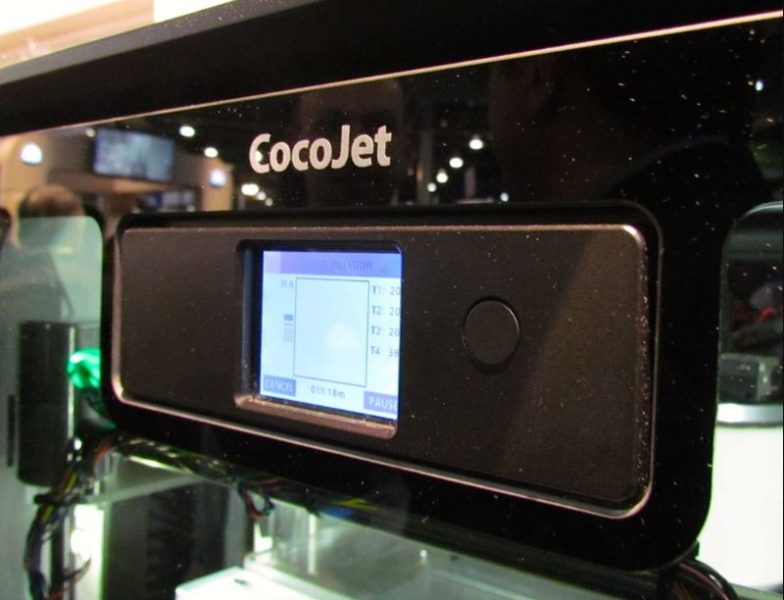Cocojet – the chocolate printer