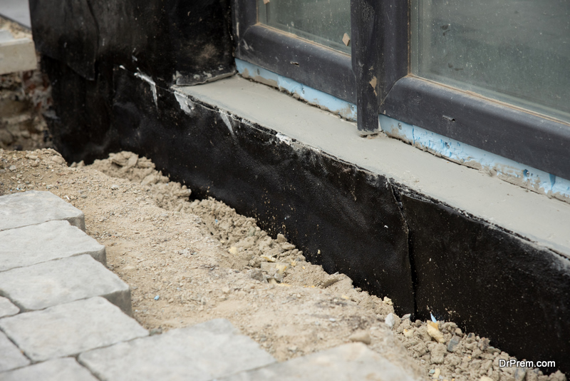 Waterproofing  the basement