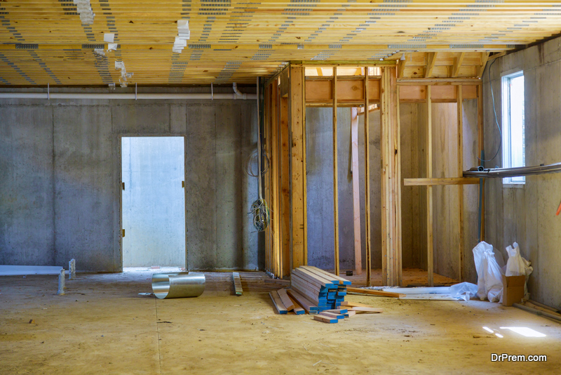 Basement renovation